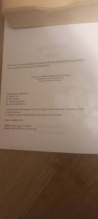 Zertifikat Deutsch książka z testami niemiecki