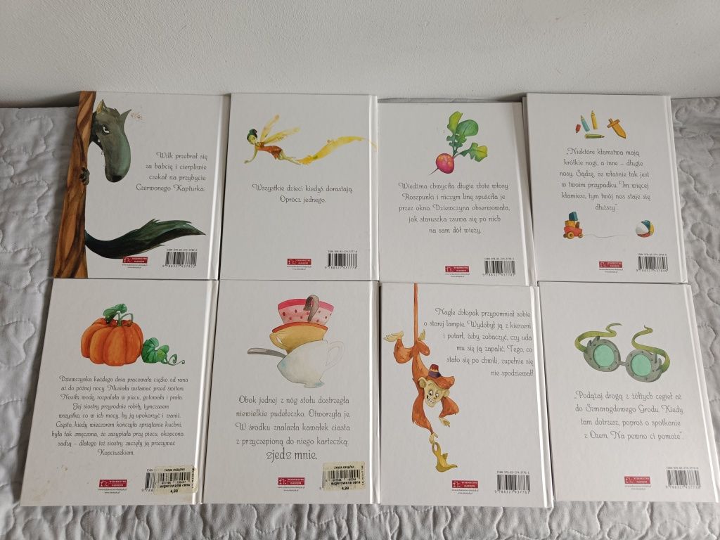 Zestaw 8 książek dla dzieci
