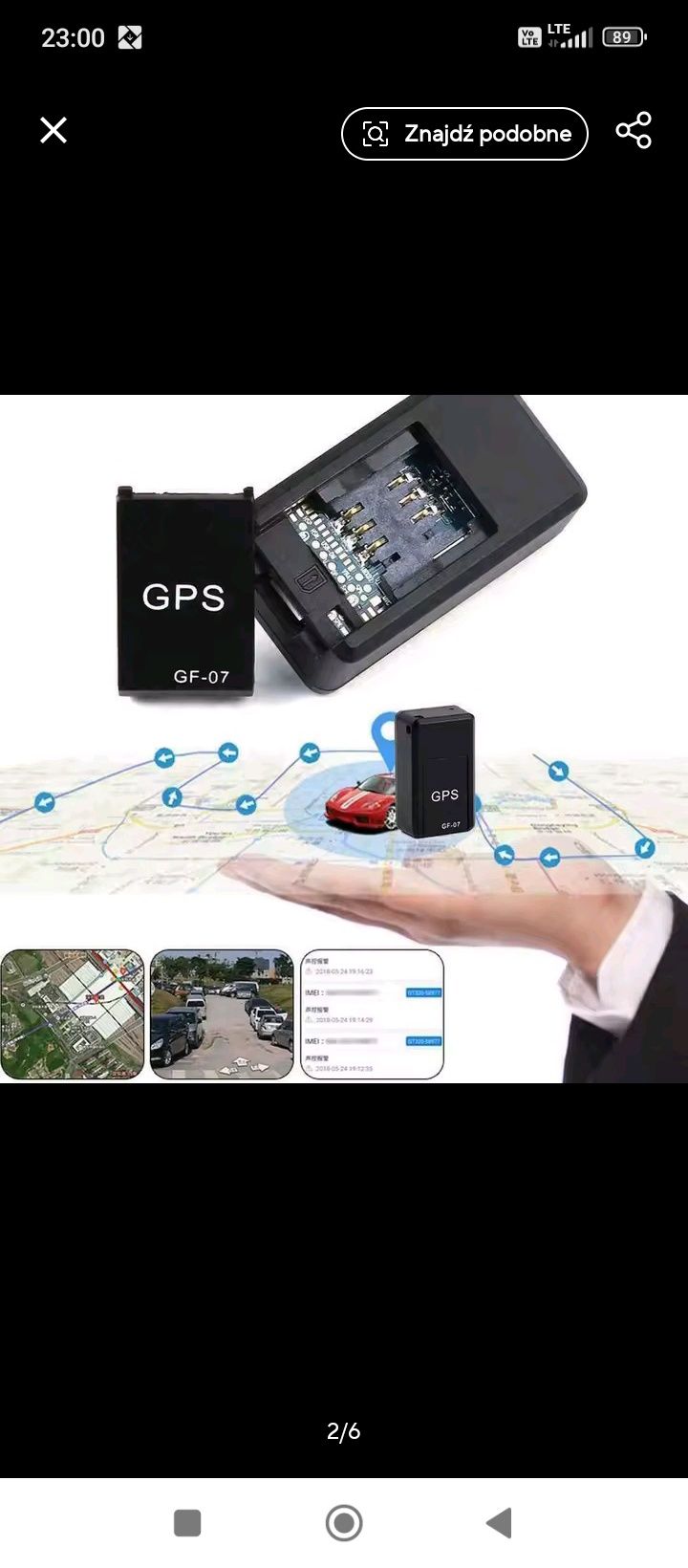 Lokalizator GPS śledzenie w czasie rzeczywistym.