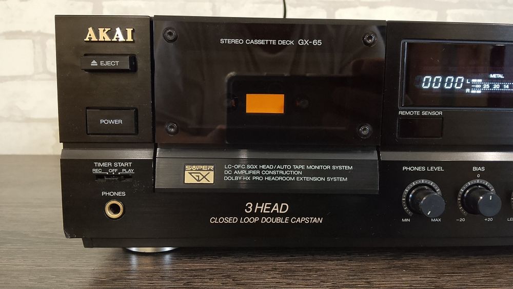 AKAI GX-65 Stereo Cassette Deck
