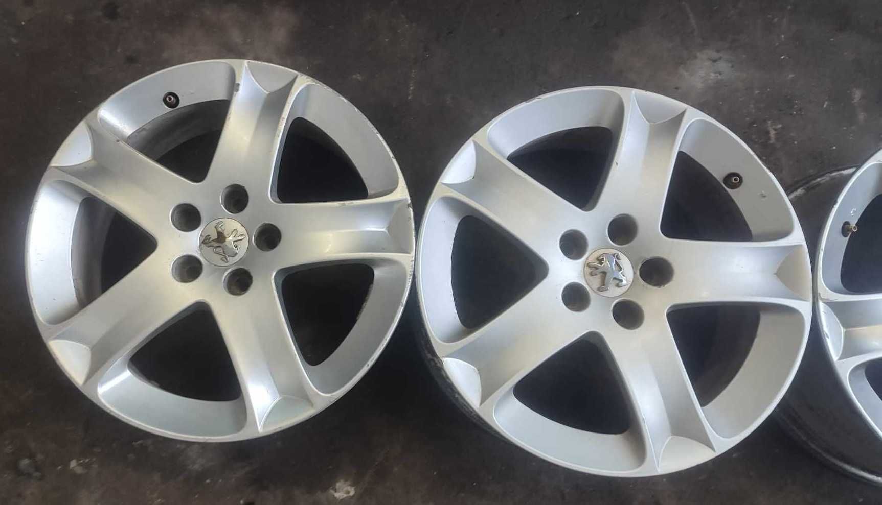 felgi aluminiowe alufelgi 17" peugeot 407