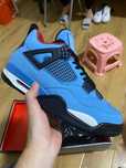 niebieski\Retro*Jordan4NikeJordanTravis UnisexTrampki.45