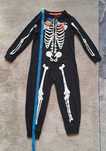 Stroj halloween skeleton kościotrup Lupilu 98/104 110/116 nowy metka