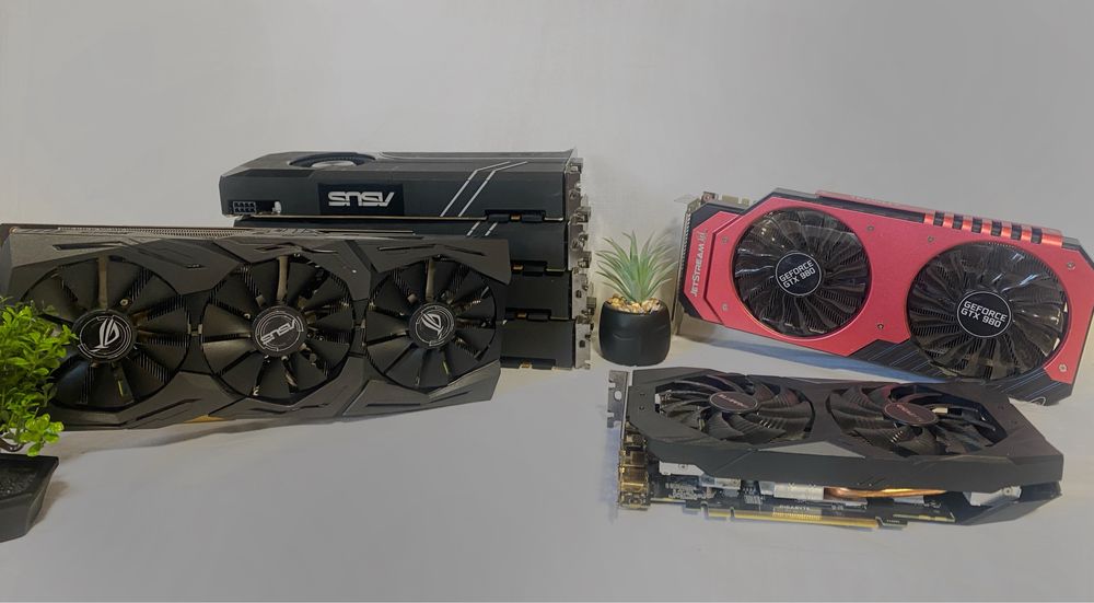 Ігрова відеокарта | GTX 1080 / GTX 1060 / GTX 980 / GTX 1660 Гарантія