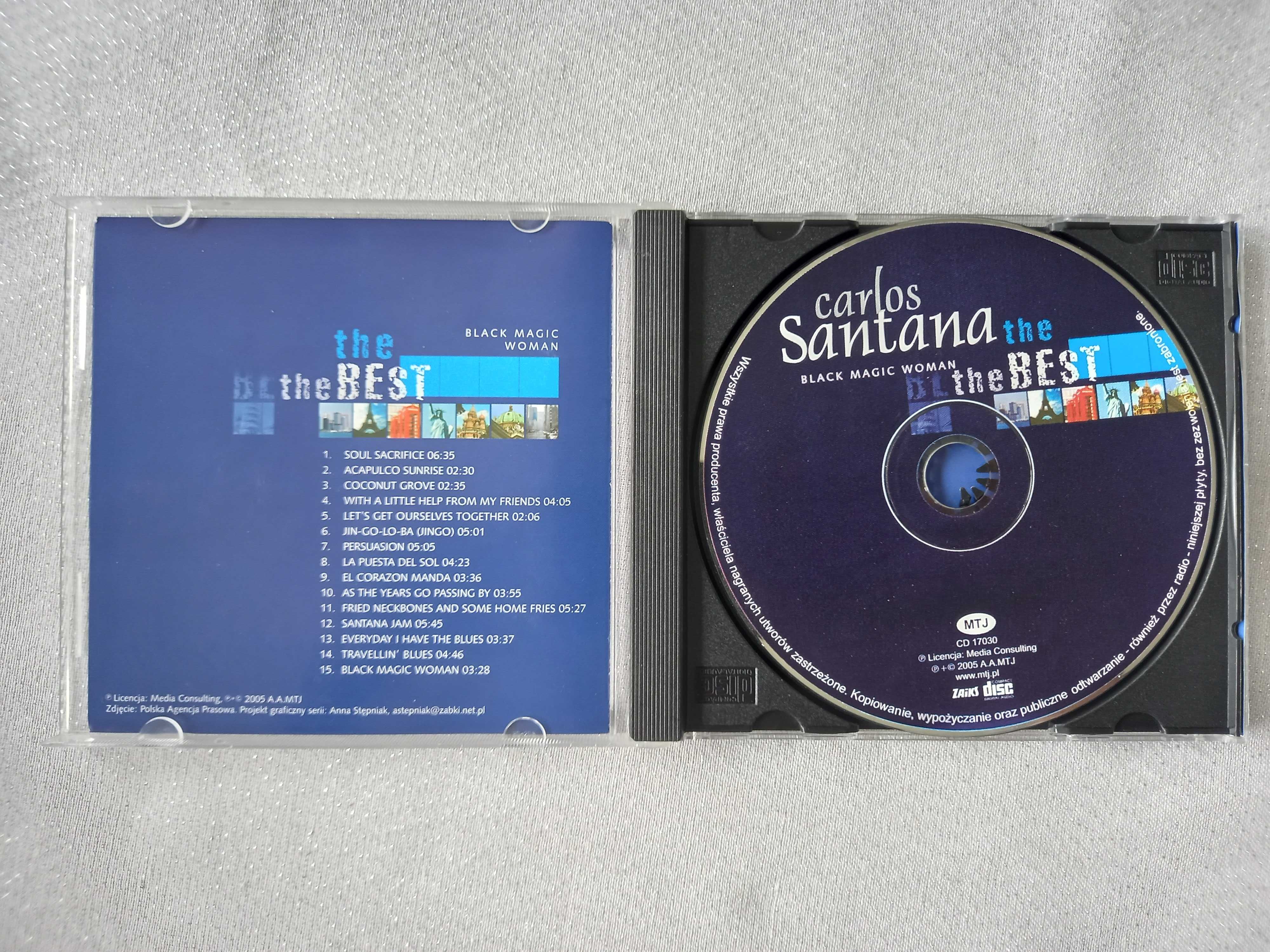 Carlos Santana - The Best - płyta cd