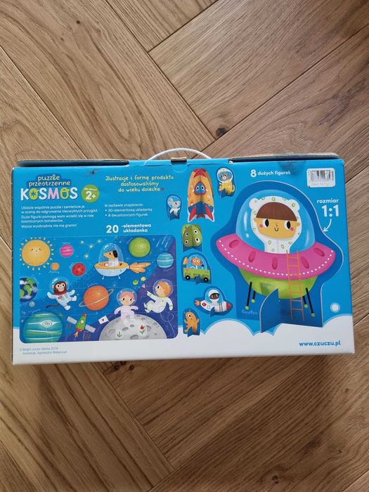 Puzzle kosmos dla dzieci 2+