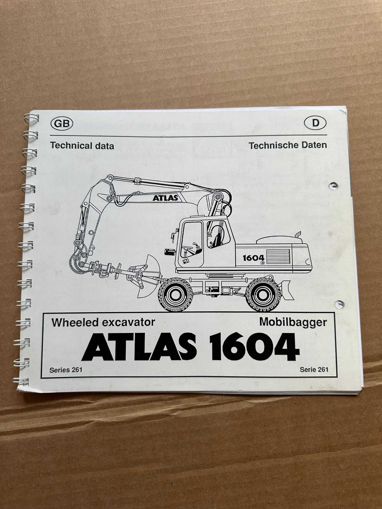 Katalog DTR Instrukcja Obsługi Atlas 1604
