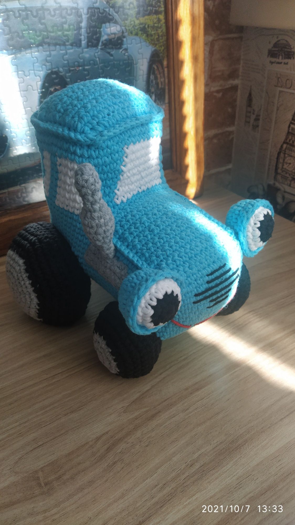 Іграшка Синій трактор