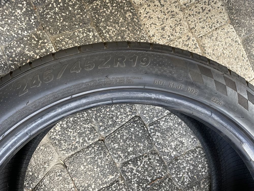 Opony lato 245/45R19