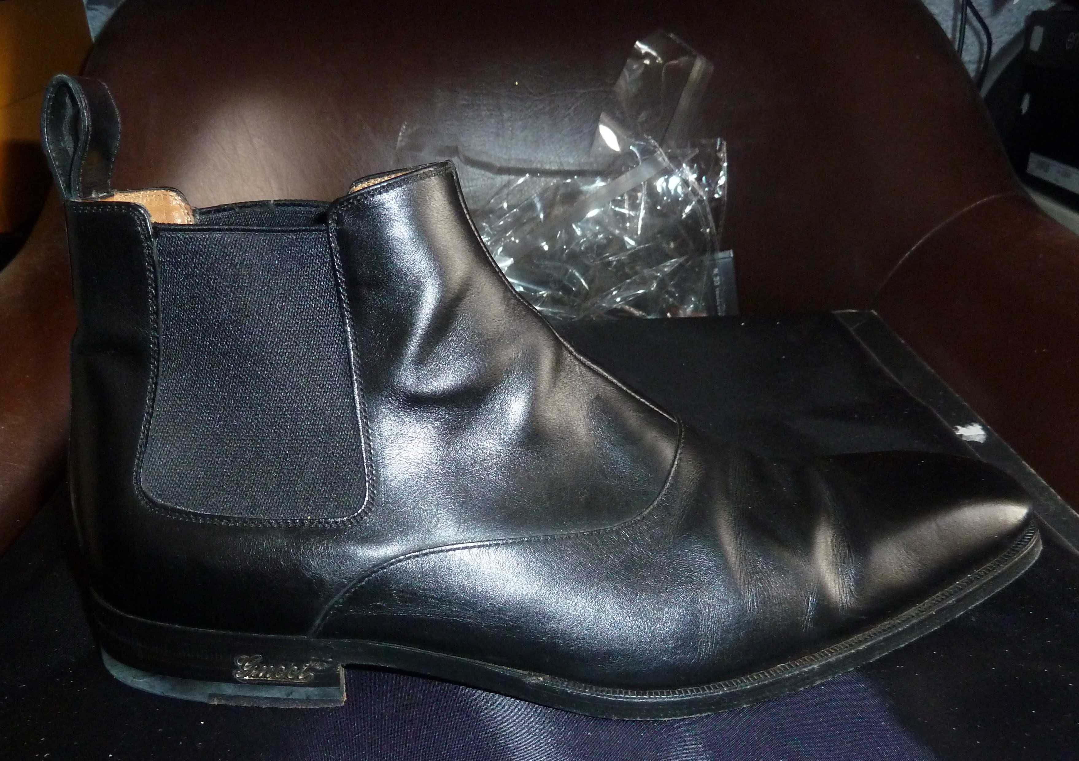 Botas usadas uma dúzia de vezes Gucci 40 (Forma comprida)