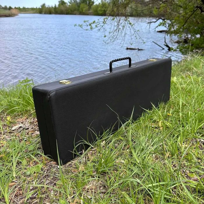 Набір шампурів у дерев'яному кейсі "блек джек02"