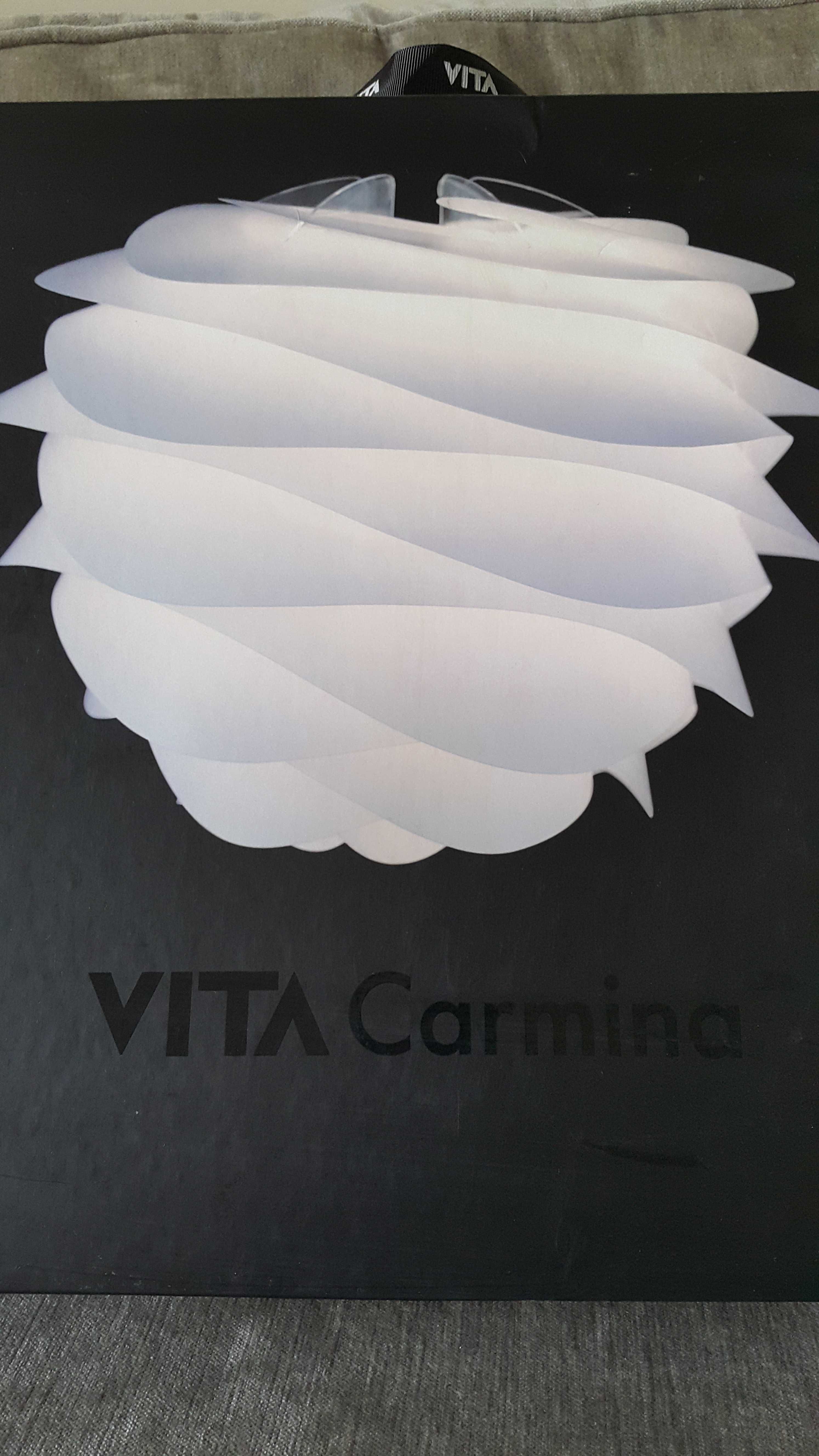 Lampa Carmina z duńskiej firmy Vita - DUŻA szer. 48 cm, wys. 36 cm