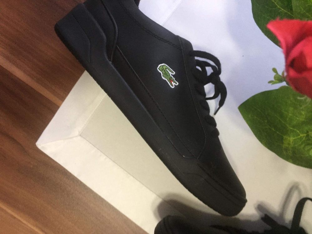 Czarne buty Lacoste Challenge 41