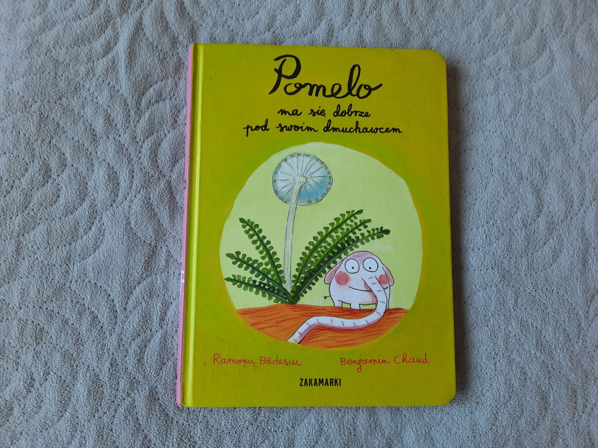 2 książki słoń Pomelo "Pomelo i kolory"