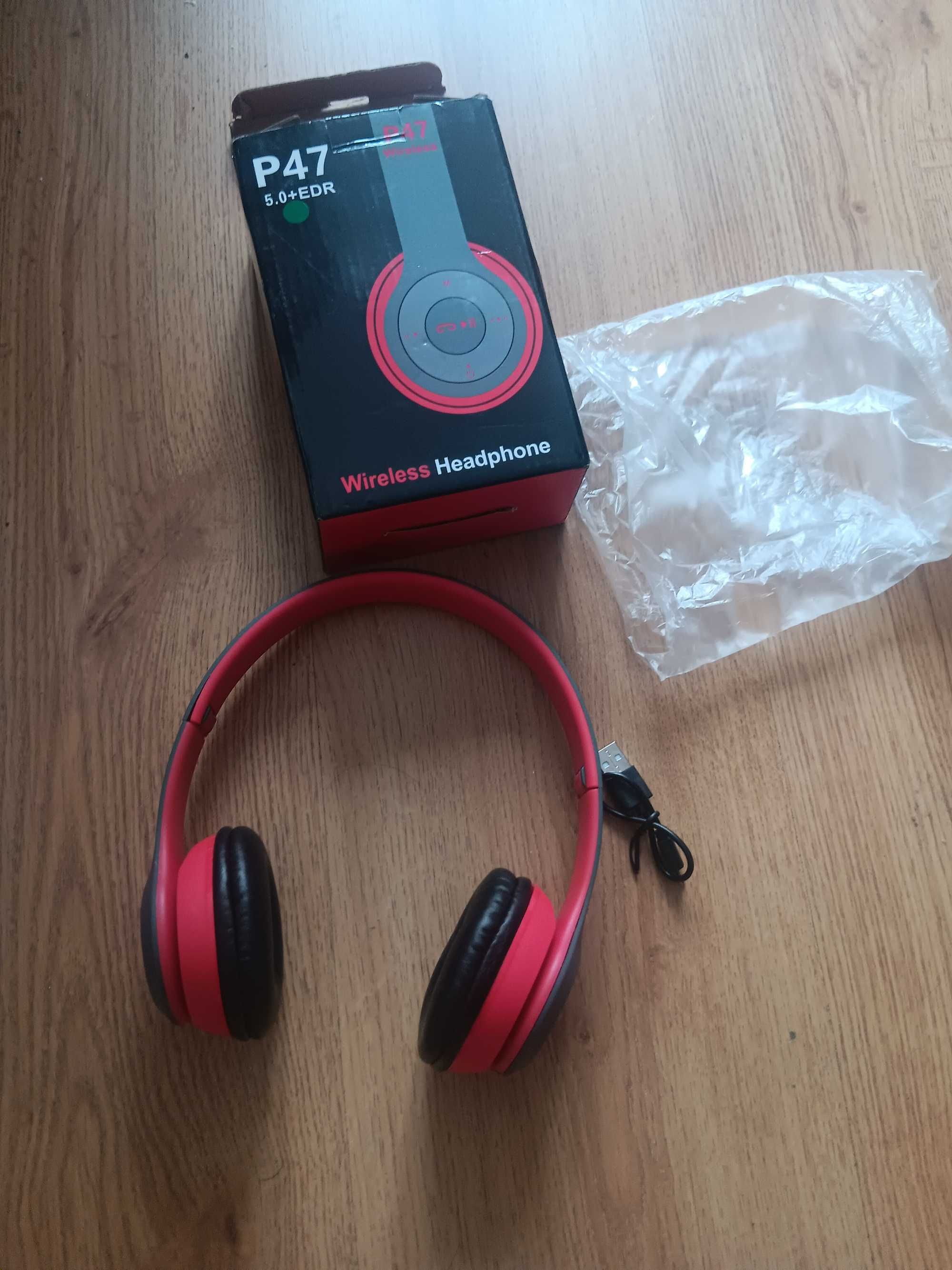 P47 Bezprzewodowe słuchawki Bluetooth Składane słuchawki stereo
