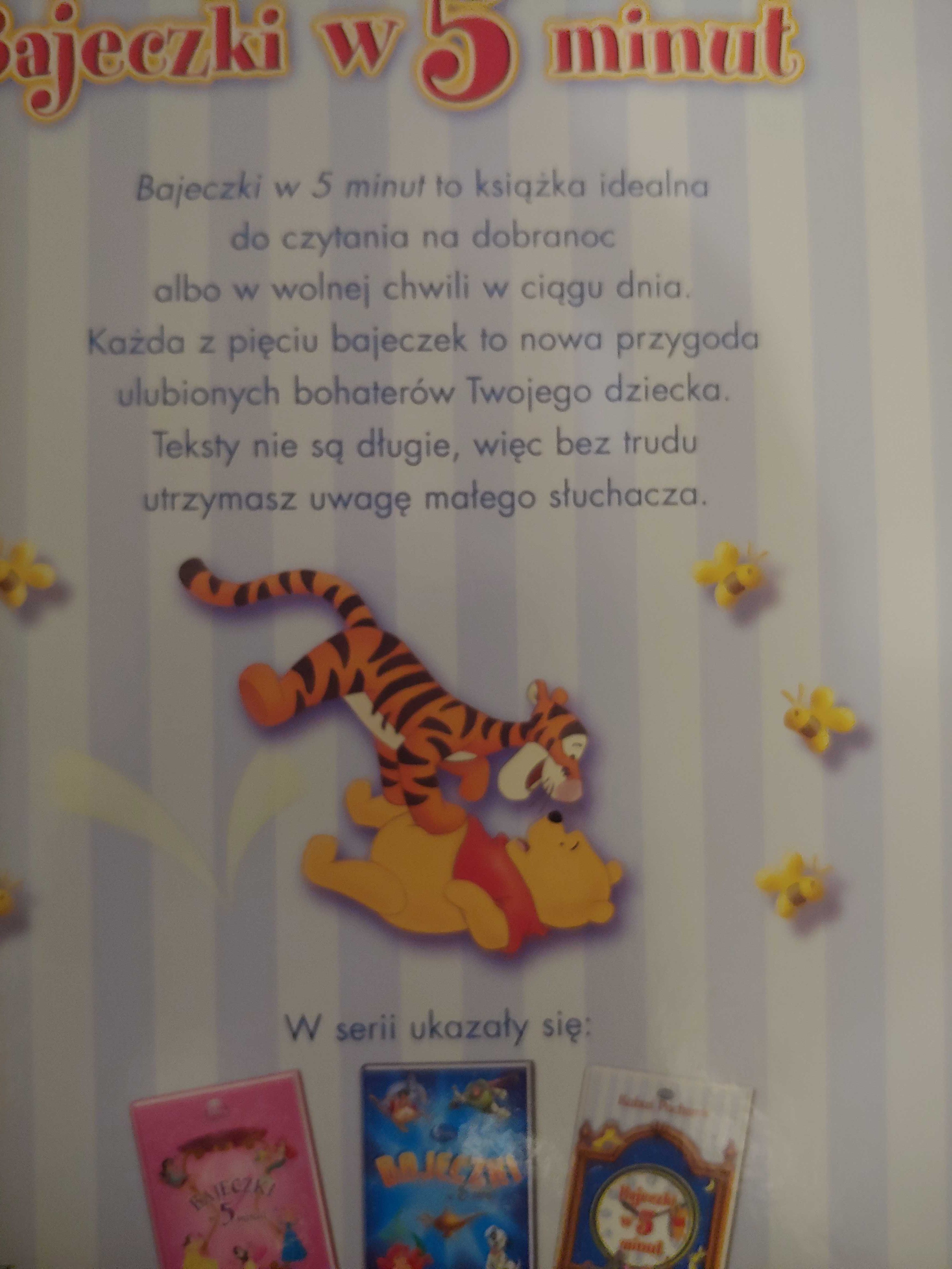 Kubuś Puchatek 3 książeczki dla dzieci