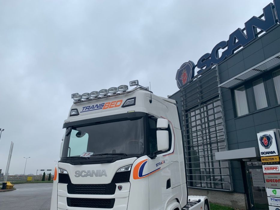 ORUROWANIE Górne Scania Nowa S / R oświetlenie led Producent