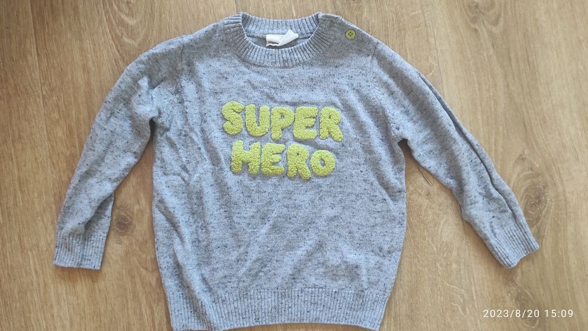 Sweter Super hero Coccodrillo 86