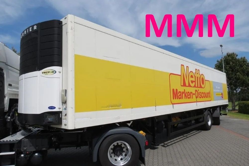 Schmitz Cargobull NACZEPA CHŁODNIA OŚ SKRĘTNA AGREGAT CARRIER VECTOR 1850 TYLKO 7200 MTG!!! SPROWADZONA Z DE SCHMITZ ROHR  SCHMITZ ROHR rok 07/2008, 2 osie, rama ocynk, tył winda załadowcza