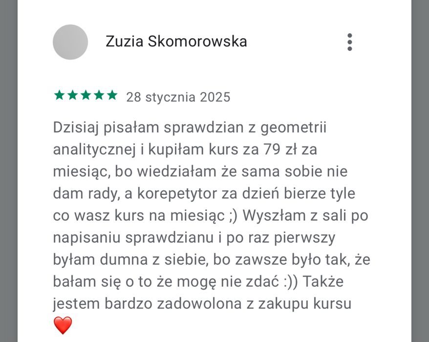Korepetycje matematyka