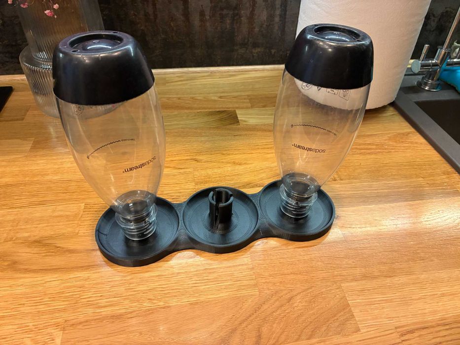 Podstawka osuszacz na butelki SodaStream/DAFI - 3 butelki