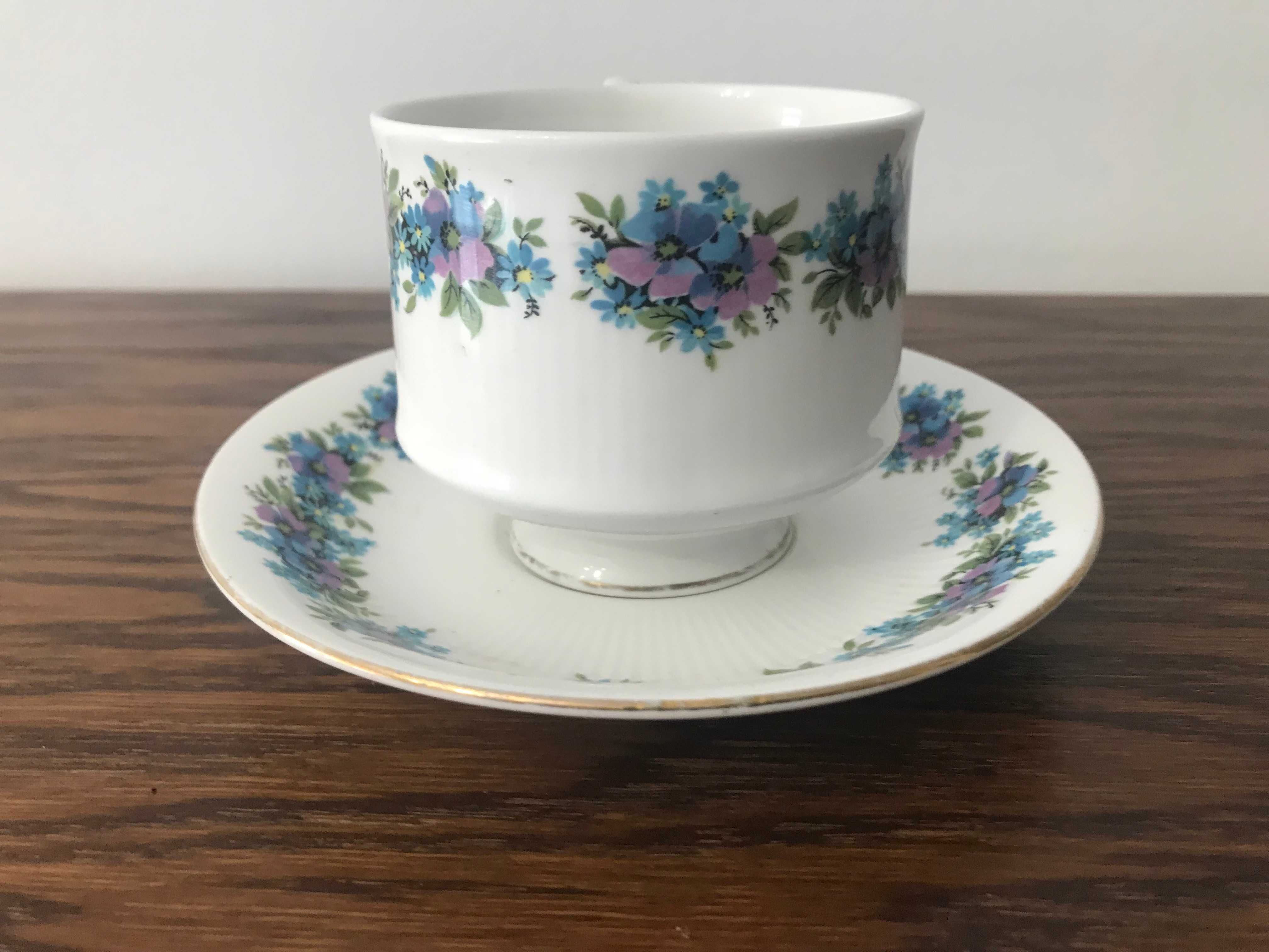 filiżanka porcelanowa royal standart fine bone china vintage prl