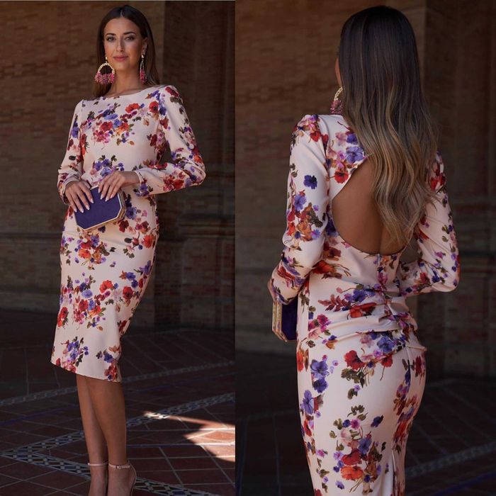 Vestido florido M