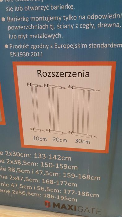 Bramka, metalowa barierka zabezpieczająca, antydziecięca ;)