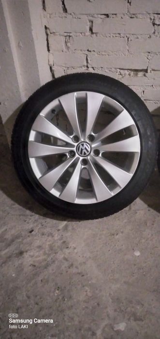 Passat cc b6 b7  8j x 17 et41, 5x112/ 57,1. 235/45/17 nowe opony