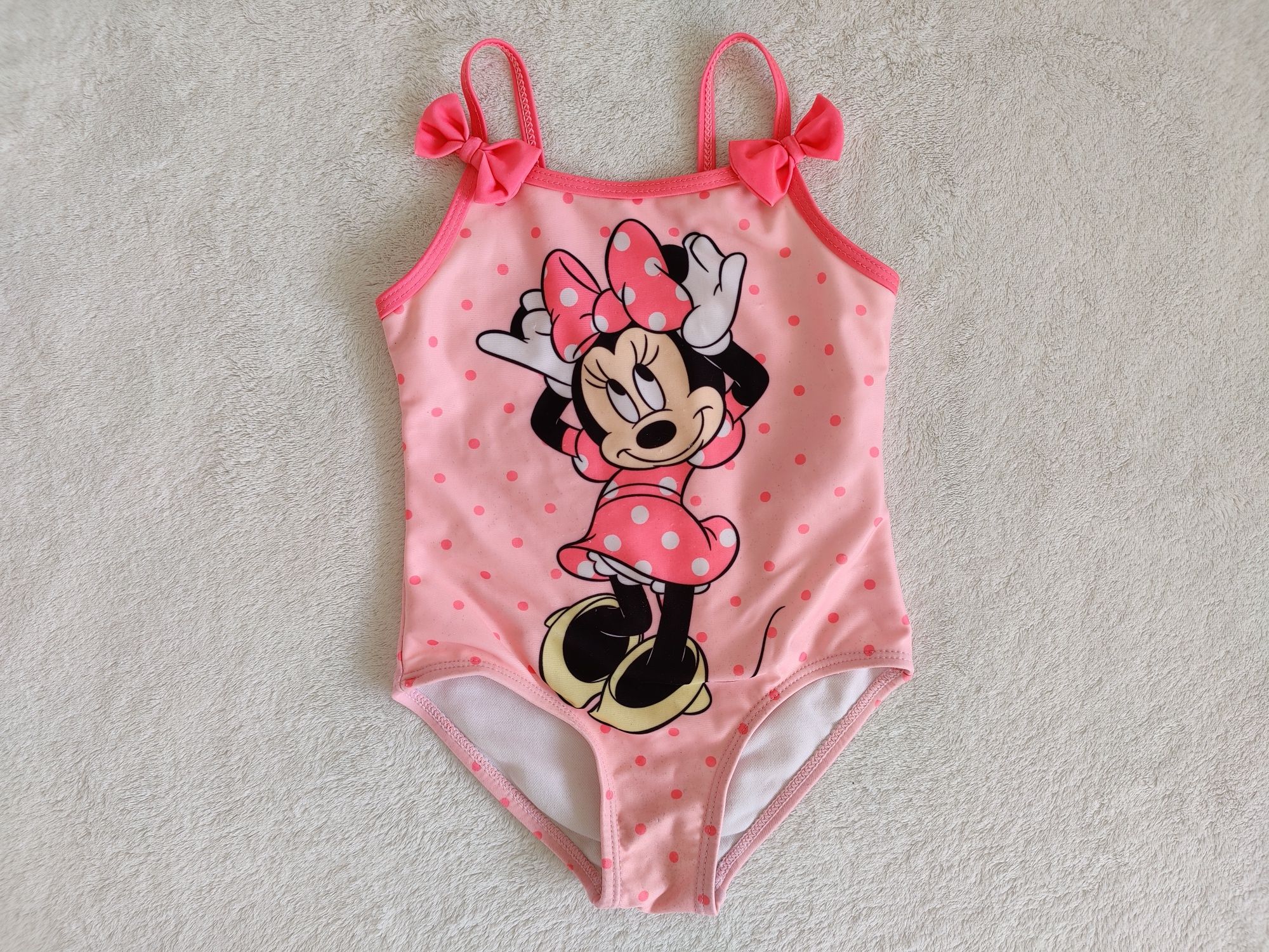 Strój kostium jednoczęściowy kąpielowy Minnie Disney 86cm 12/18msc