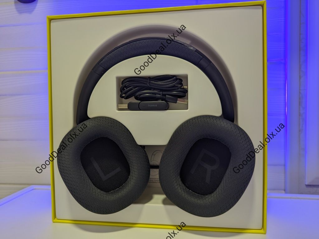 Геймерские беспроводные наушники Baseus AeQur GH02 Hi-Res Bluetooth
