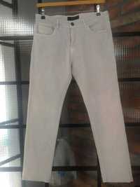 Beżowe jeansy Lufian roz. 50
