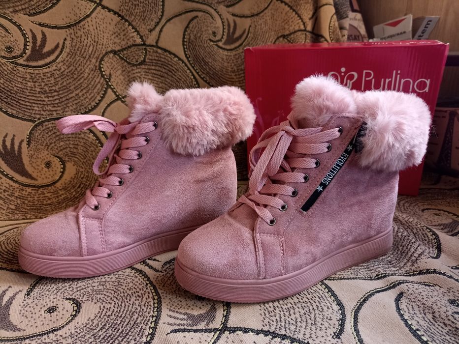 Ботінки зимові, 39розмір, устілка 24 см