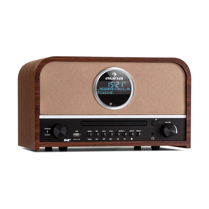 Радио DAB+/FM/CD плеер Auna Columbia (Германия)