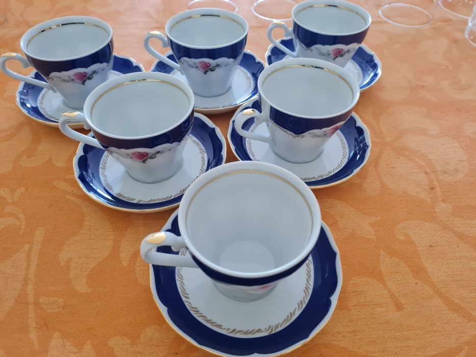 6 chávenas de café