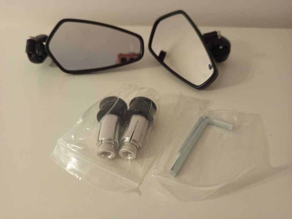 Lusterka montowane w kierownicę uniwersalne