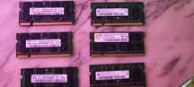 Memórias RAM ddr2 de 1 GB e 2gb