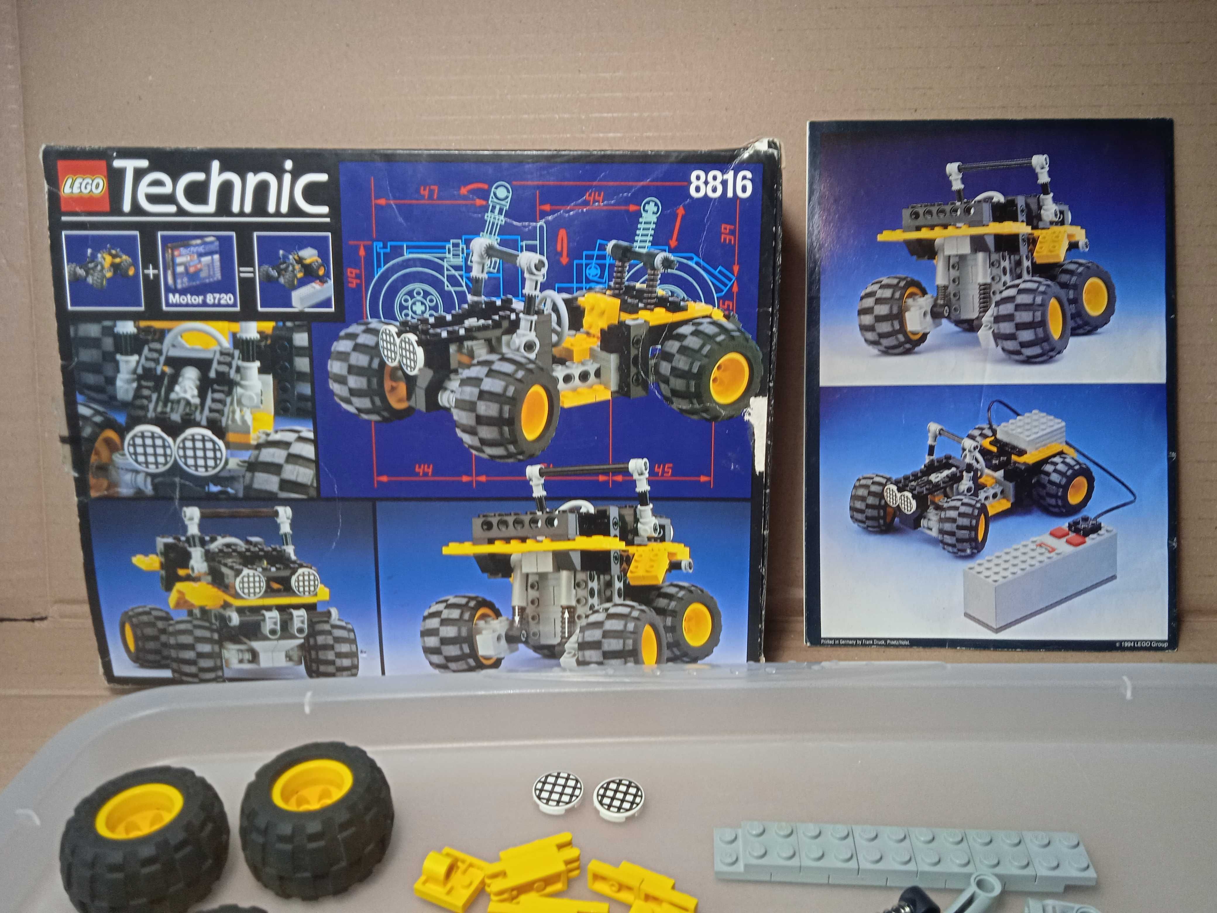 Zestaw Lego Technic 8816 Off-Road Rambler 1994r PUDEŁKO + INSTRUKCJA