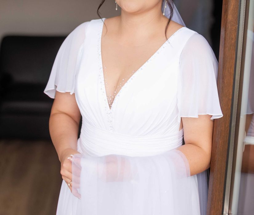 Suknia ślubna, klasyczna