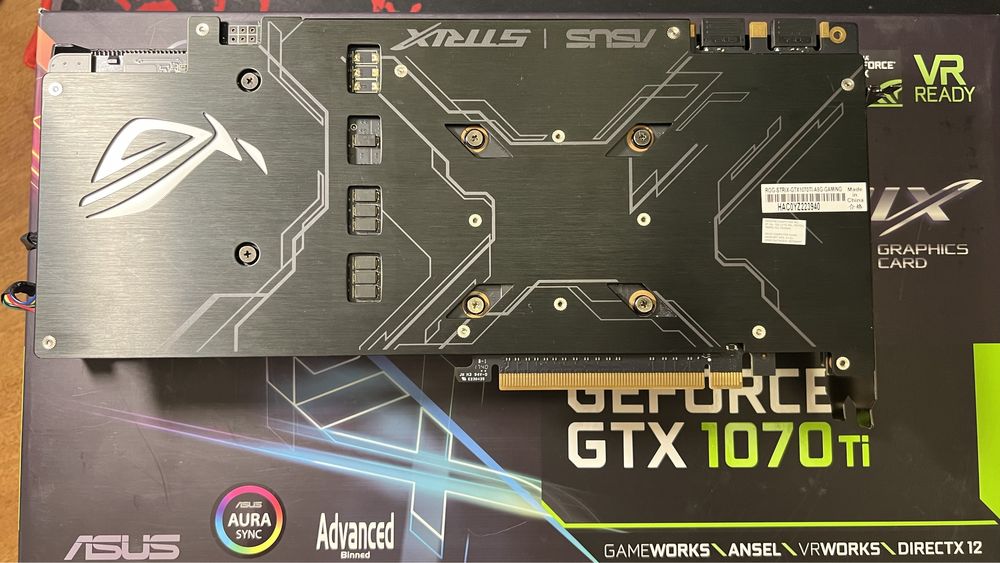 Asus strix GTX 1070ti