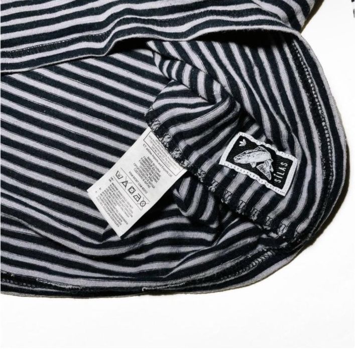 Лонгслів adidas&silas skateboarding в смужку