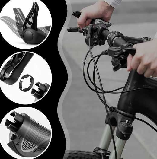 Uchwyty rowerowe na kierownice-rogi ,uniwersalne,nowe