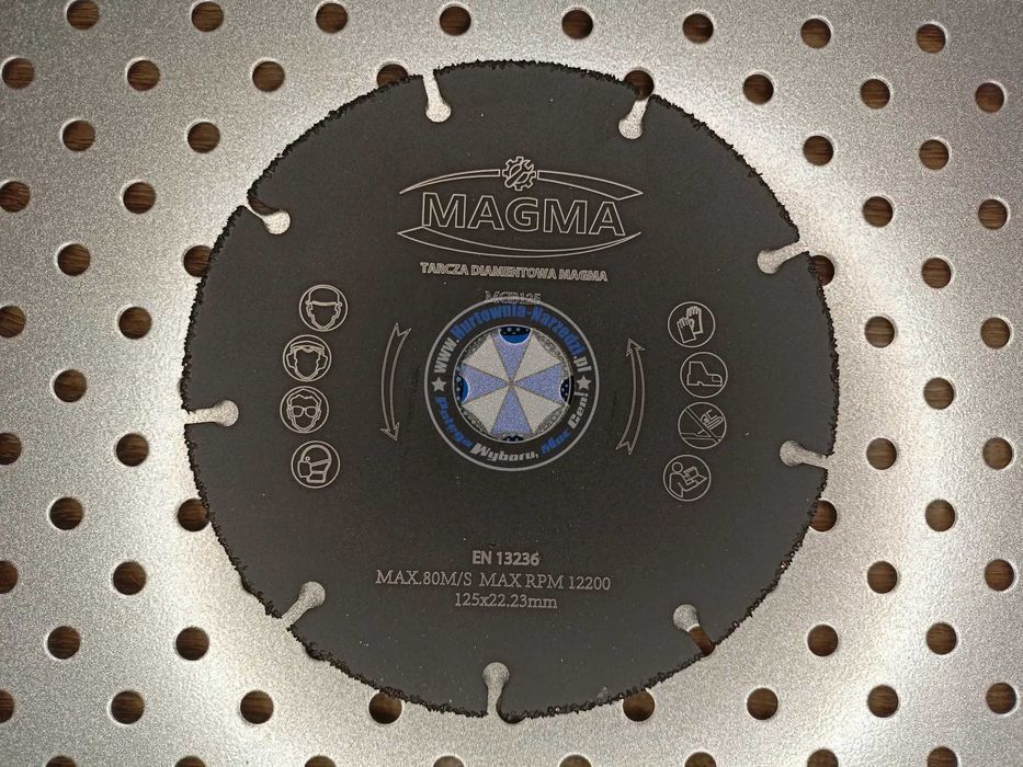tarcza do drewna 125mm Tarcza diamentowa  drewna z gwoździami 125 mm
