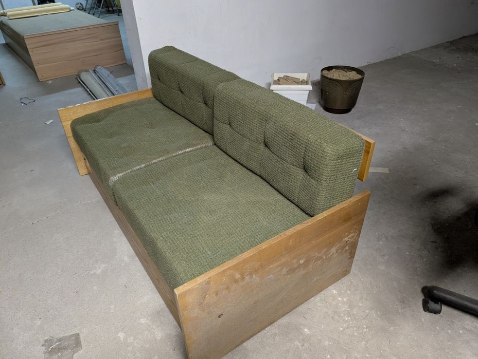 Podwójny fotel rozkładany tapczan