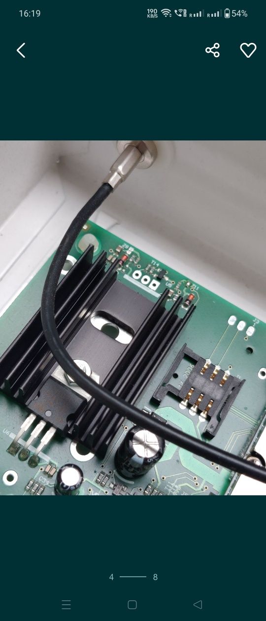 1szt Nadajnik moduł gsm sms MOTOROLA G24 SR-800 bramka monitoring ochr