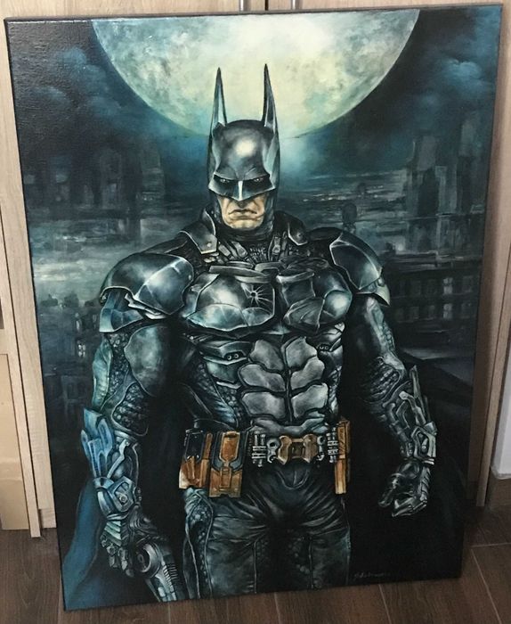 Obraz BATMAN Zbigniew Jakubowski 100/70 cm akryl olej