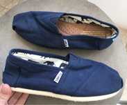 Toms Америка мокасины эспадрильи 35/36 р. 23,5 см W-7 еспадрильї