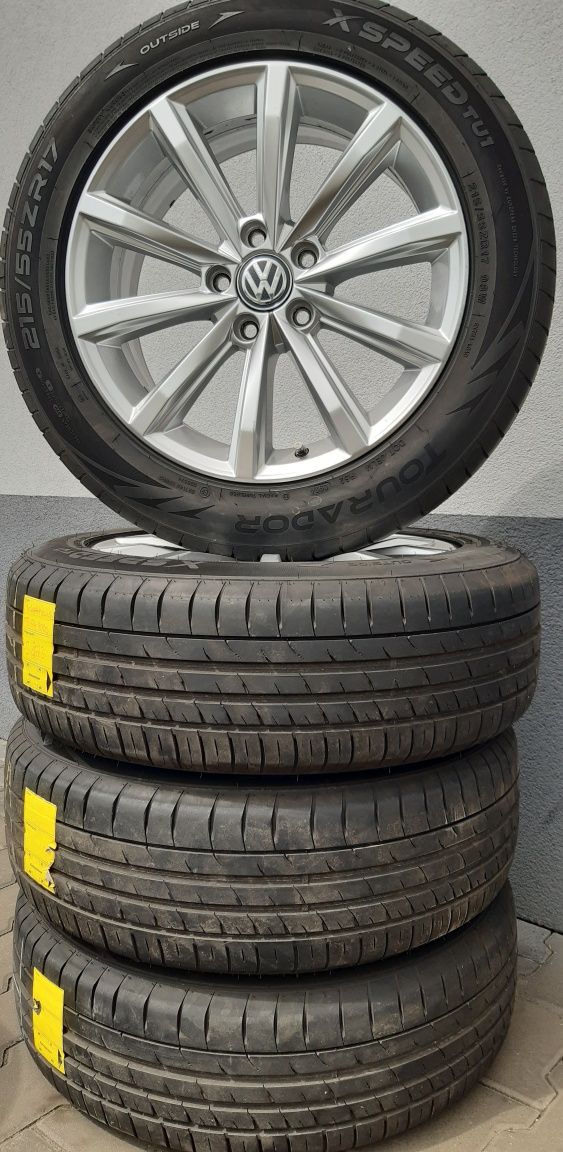 Felgi aluminiowe 5x112 R17 VW z oponami