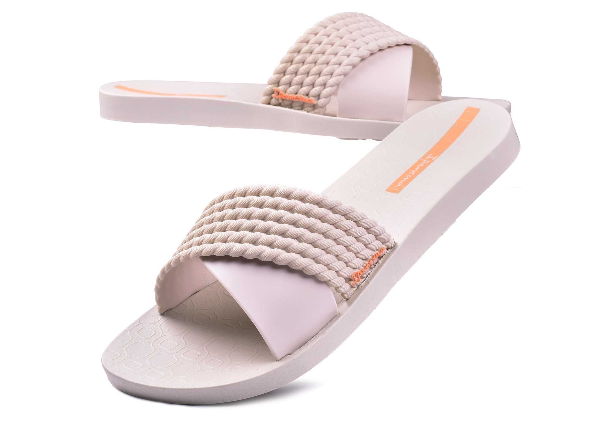 Klapki Damskie Ipanema Street II beige (AJ326) - 39 WYSYŁKA 24H