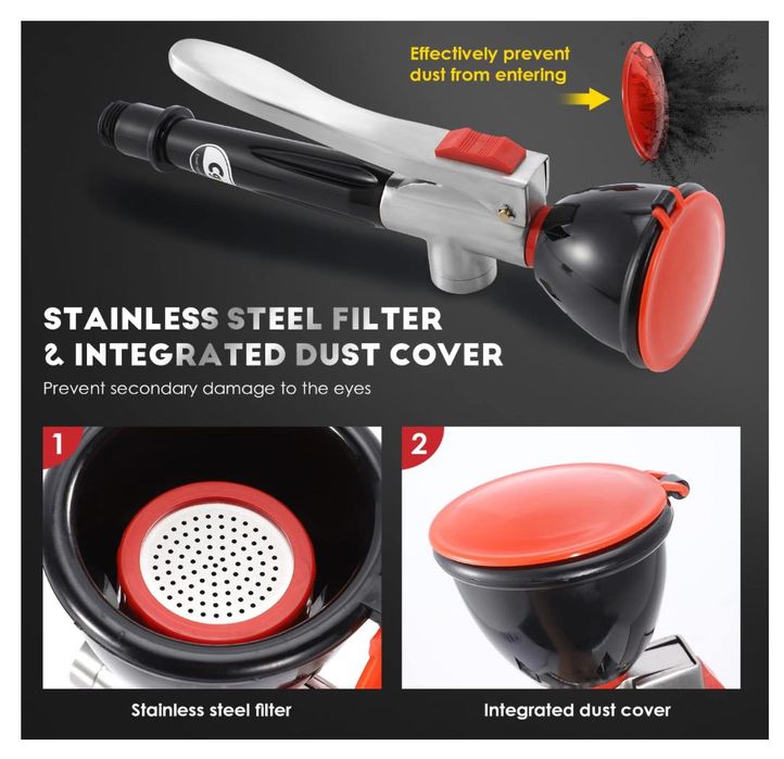 Myjka awaryjna do oczu kranik natryskowy stal nierdzewna